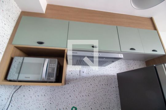 Cozinha Studio de kitnet/studio à venda com 1 quarto, 27m² em Santo Amaro, São Paulo