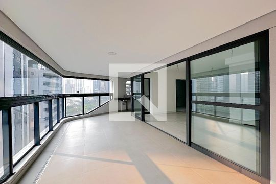 Varanda de apartamento à venda com 3 quartos, 162m² em Chácara Santo Antônio (zona Sul), São Paulo
