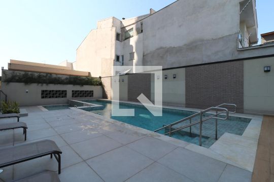 Área Comum - Piscina de apartamento à venda com 3 quartos, 161m² em Campestre, Santo André