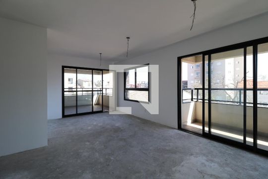 Sala de apartamento à venda com 3 quartos, 161m² em Campestre, Santo André