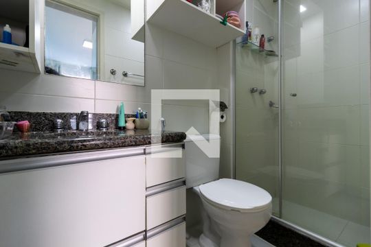 Banheiro Suite de apartamento à venda com 2 quartos, 61m² em Andaraí, Rio de Janeiro