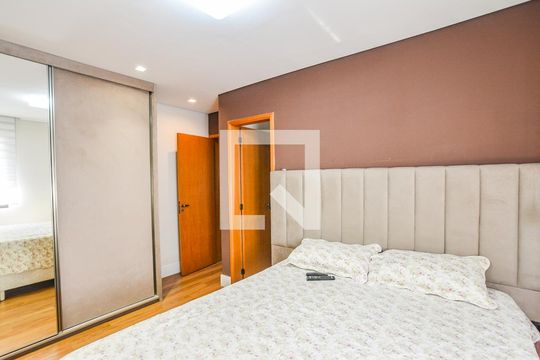 Quarto Suíte de apartamento à venda com 3 quartos, 140m² em Vila Assunção, Santo André