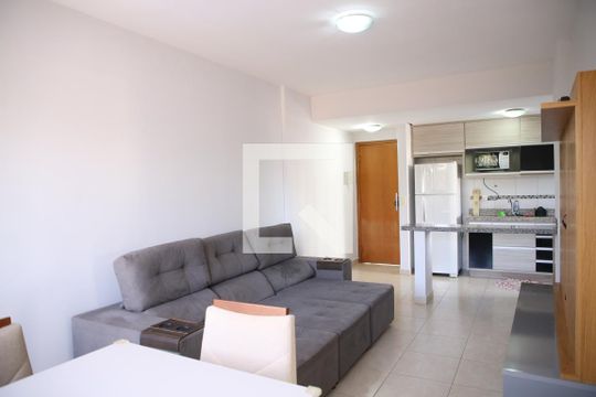 Sala de apartamento à venda com 3 quartos, 79m² em Parque Amazonia, Goiânia