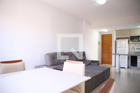 Sala de apartamento à venda com 3 quartos, 79m² em Parque Amazonia, Goiânia