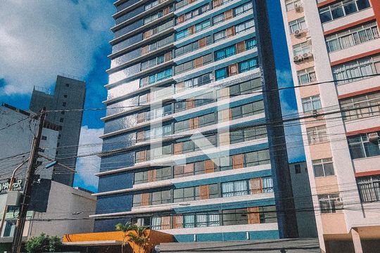 Fachada de apartamento para alugar com 1 quarto, 35m² em Barra, Salvador