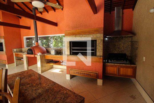Área comum - Churrasqueira de apartamento à venda com 3 quartos, 102m² em Santa Tereza, Porto Alegre