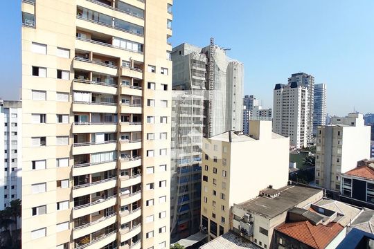 Sala - Vista Varanda de apartamento para alugar com 3 quartos, 72m² em Pinheiros, São Paulo