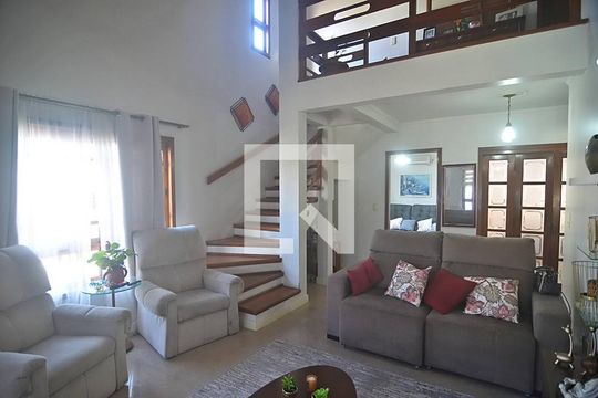 Sala de casa à venda com 4 quartos, 211m² em Marechal Rondon, Canoas