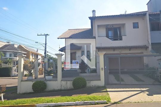 Fachada de casa à venda com 4 quartos, 211m² em Marechal Rondon, Canoas