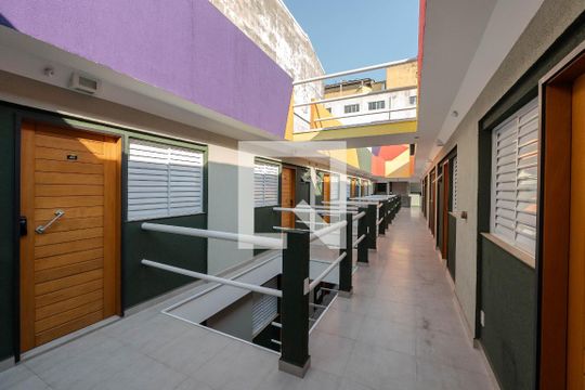 Área comum de kitnet/studio para alugar com 1 quarto, 16m² em Bela Vista, São Paulo