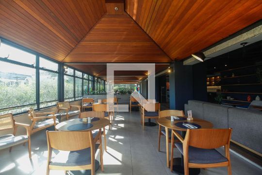 Condomínio - Restaurante   de kitnet/studio para alugar com 1 quarto, 31m² em Cidade Mãe do Céu, São Paulo