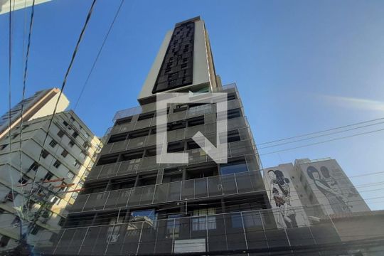 Fachada de kitnet/studio à venda com 1 quarto, 34m² em Pinheiros, São Paulo