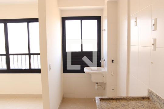 Cozinha e Área de Serviço de apartamento à venda com 2 quartos, 56m² em São Francisco, Goiânia