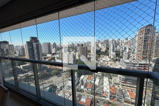Vista da cozinha de apartamento para alugar com 3 quartos, 100m² em Perdizes, São Paulo