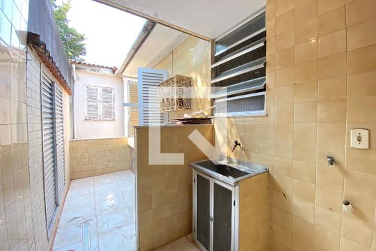 Área de Serviço de apartamento à venda com 2 quartos, 62m² em Riachuelo, Rio de Janeiro