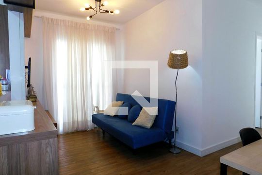 Sala de apartamento para alugar com 2 quartos, 70m² em Santa Terezinha, Paulínia