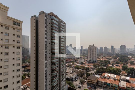 Vista da Varanda de apartamento à venda com 1 quarto, 50m² em Vila Gertrudes, São Paulo