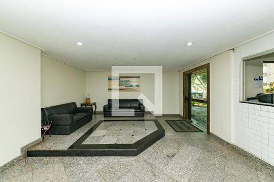 Hall de entrada de apartamento para alugar com 3 quartos, 140m² em Luxemburgo, Belo Horizonte