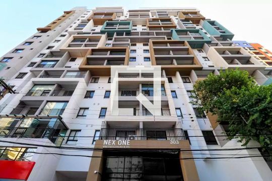 Fachada do Prédio de apartamento à venda com 1 quarto, 32m² em Perdizes, São Paulo