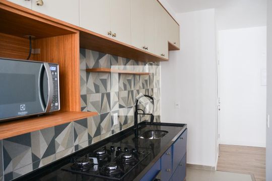 Cozinha de apartamento para alugar com 2 quartos, 55m² em Rudge Ramos, São Bernardo do Campo