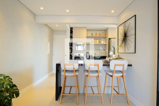 Cozinha de apartamento à venda com 3 quartos, 70m² em Chácara Califórnia, São Paulo
