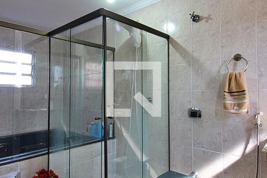 Quarto 1 - Suíte Banheiro de casa à venda com 3 quartos, 202m² em Nova Petrópolis, São Bernardo do Campo