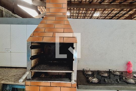 Churrasqueira de casa para alugar com 2 quartos, 250m² em Vila Antartica, Praia Grande