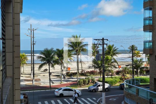 Vista de apartamento para alugar com 1 quarto, 59m² em Boqueirão, Praia Grande