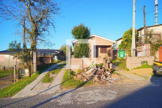 Fachada de casa à venda com 2 quartos, 58m² em Santo Afonso, Novo Hamburgo