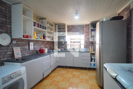Cozinha de casa à venda com 2 quartos, 58m² em Santo Afonso, Novo Hamburgo