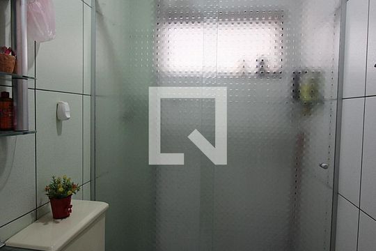 Banheiro Social de apartamento para alugar com 3 quartos, 54m² em Assunção, São Bernardo do Campo