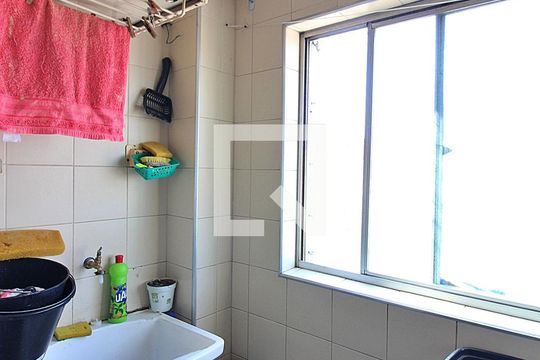 Área de Serviço de apartamento para alugar com 3 quartos, 54m² em Assunção, São Bernardo do Campo