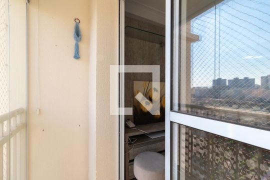 Varanda da Sala de apartamento para alugar com 2 quartos, 50m² em Limão, São Paulo