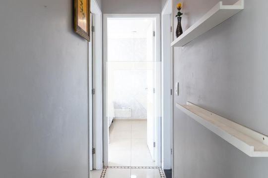 Corredor dos Quartos de apartamento para alugar com 2 quartos, 50m² em Limão, São Paulo
