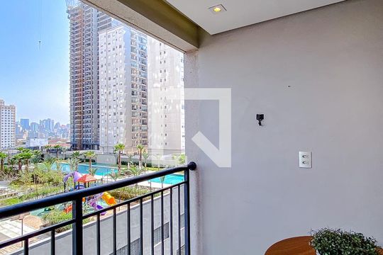 Varanda da Sala de apartamento à venda com 3 quartos, 68m² em Mooca, São Paulo