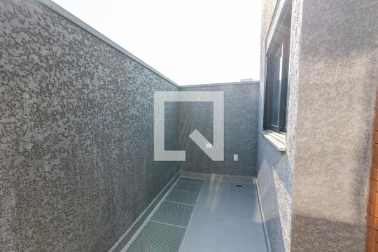 Varanda da Suíte de apartamento à venda com 2 quartos, 69m² em Jardim, Santo André