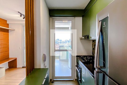 Cozinha de apartamento à venda com 2 quartos, 59m² em Pari, São Paulo