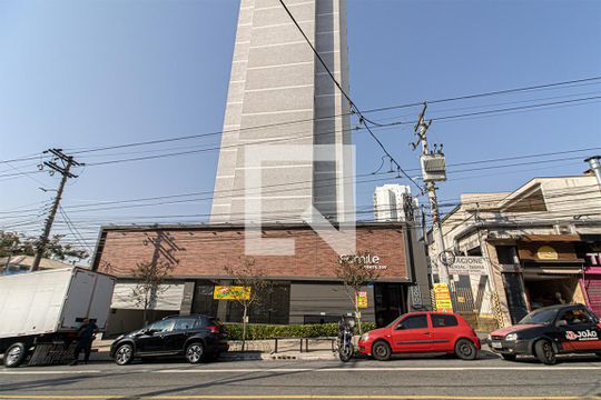 fachada de apartamento para alugar com 2 quartos, 37m² em Ipiranga, São Paulo