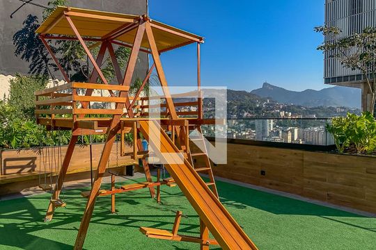 Área comum de kitnet/studio para alugar com 1 quarto, 25m² em Centro, Rio de Janeiro