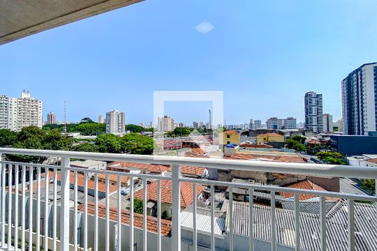 Vista da Suíte de apartamento para alugar com 1 quarto, 27m² em Belenzinho, São Paulo