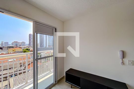 Sala de apartamento para alugar com 1 quarto, 27m² em Belenzinho, São Paulo