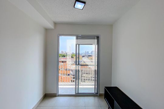 Sala de apartamento para alugar com 1 quarto, 27m² em Belenzinho, São Paulo