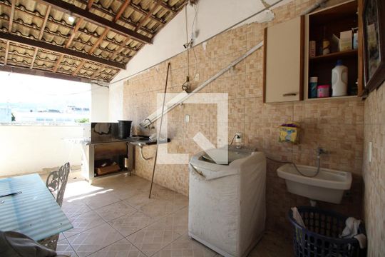 Área de Serviço de casa de condomínio à venda com 3 quartos, 350m² em Freguesia (jacarepaguá), Rio de Janeiro