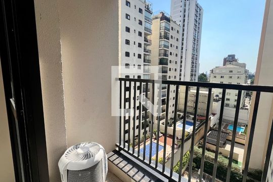 Varanda de apartamento para alugar com 1 quarto, 35m² em Sumarezinho, São Paulo