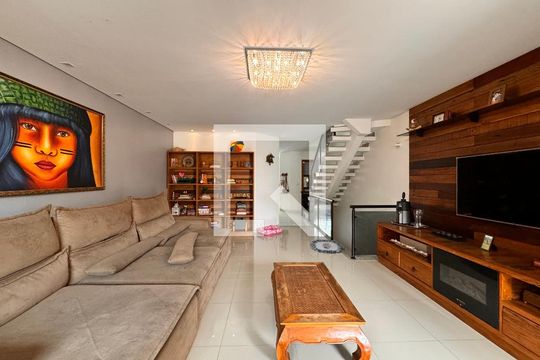 Sala de casa à venda com 3 quartos, 212m² em Parque das Nações, Santo André
