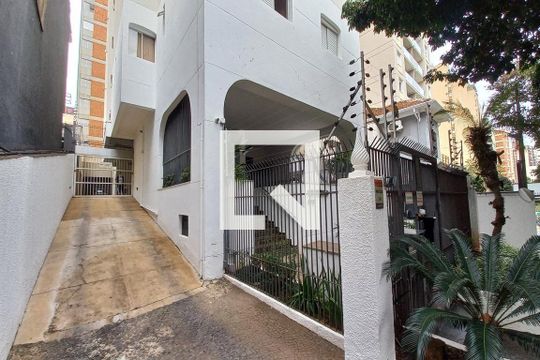 Fachada do Condomínio de apartamento para alugar com 1 quarto, 66m² em Cambuí, Campinas