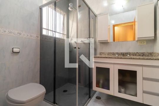 Banheiro da Suíte 1 de casa à venda com 3 quartos, 150m² em Mandaqui, São Paulo