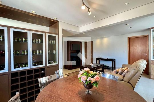 sala  de apartamento à venda com 3 quartos, 120m² em Buritis, Belo Horizonte