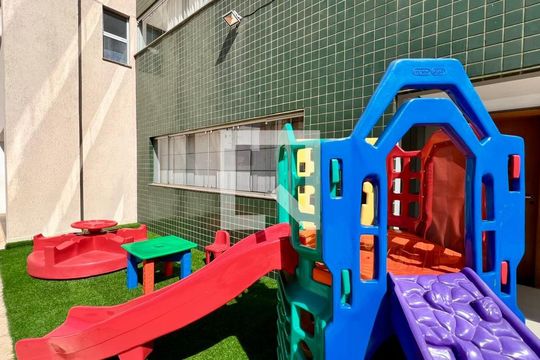 Área comum - Playground de apartamento à venda com 3 quartos, 120m² em Buritis, Belo Horizonte