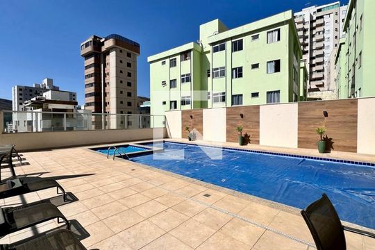 Área comum - Piscina de apartamento à venda com 3 quartos, 120m² em Buritis, Belo Horizonte